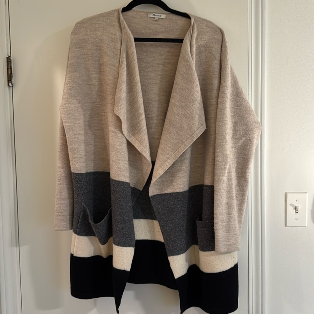 Madewell size S/M sweater-coat